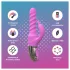 Good Vibes Only - roterande stötande klitorisstimulerande vibrator (rosa)