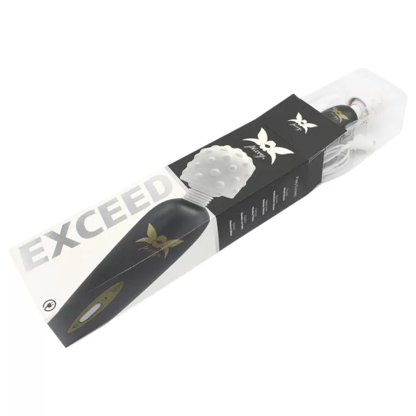 Pixey Exceed - trådbunden massagevibrator (grå)