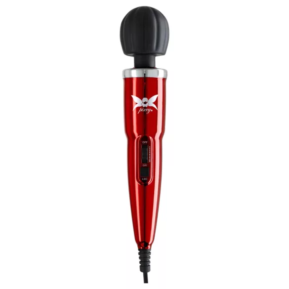 Pixey Silence - tyst massagevibrator (röd)