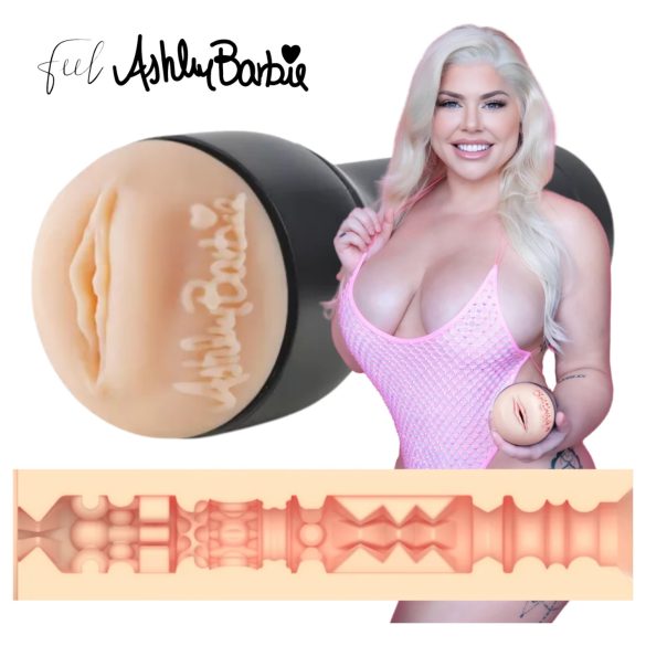 Kiiroo Ashley Barbie - Naturtrogen Masturbator (hudfärgad)