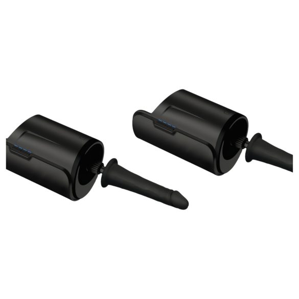 Kiiroo - realistisk vakuumdildo - 19 cm - svart