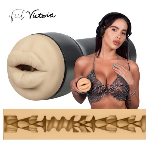 Kiiroo Victoria June – Oral Masturbator – PowerBlow-kompatibel (naturfärgad)