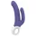 Dreamtoys Essentials - dubbel vibrator (lila)