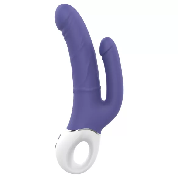 Dreamtoys Essentials - dubbel vibrator (lila)