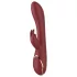 Romance Emily - rabbitvibrator med klitorisstimulator - röd