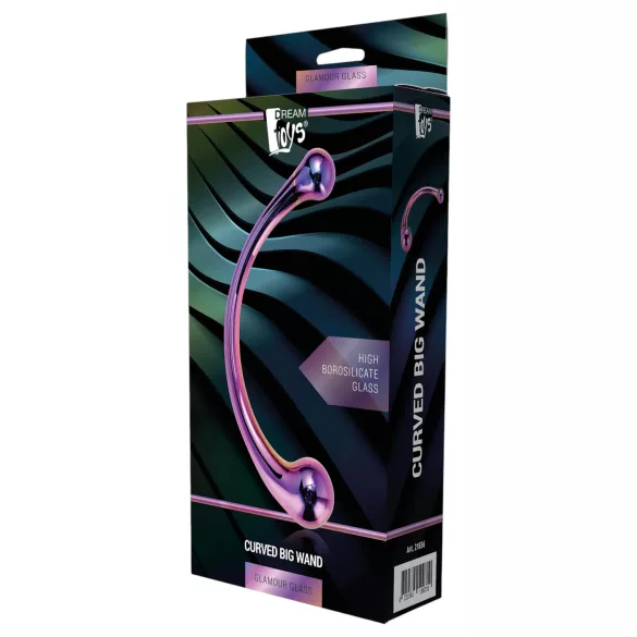 Dreamtoys - dildo i glas - lila