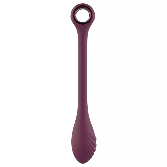 Glam - Batteridriven, vattentät, justerbar G-punkt vibrator (lila)
