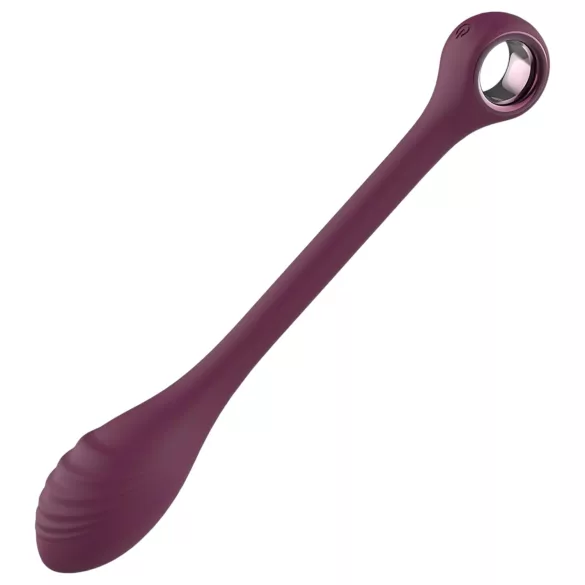 Glam - Batteridriven, vattentät, justerbar G-punkt vibrator (lila)