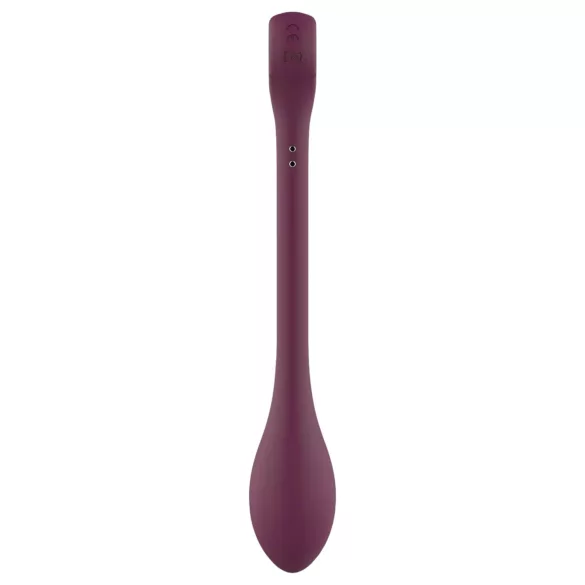 Glam - Batteridriven, vattentät, justerbar G-punkt vibrator (lila)