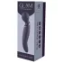 Glam - dubbelsidig wandvibrator (mörkgrå)