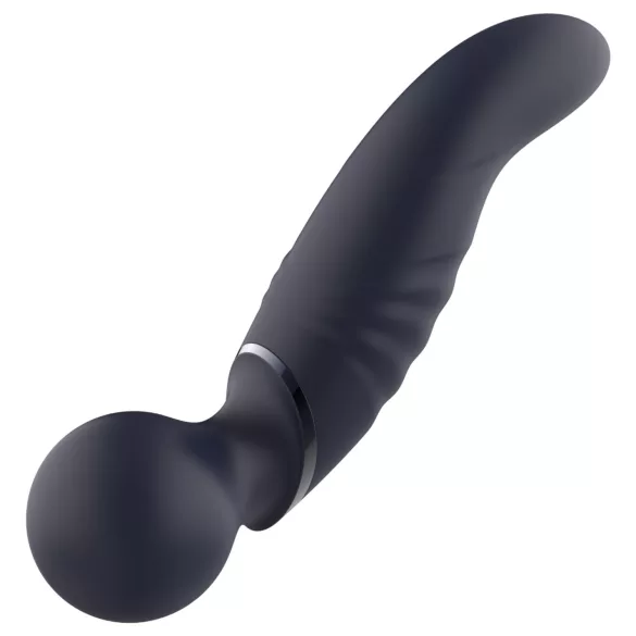Glam - dubbelsidig wandvibrator (mörkgrå)