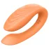 Glam - parvibrator med fjärrkontroll - uppladdningsbar - orange
