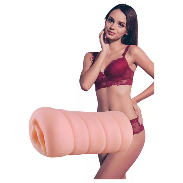 The Girl Next Door Megan - realistisk onaniprodukt - vagina - naturfärg