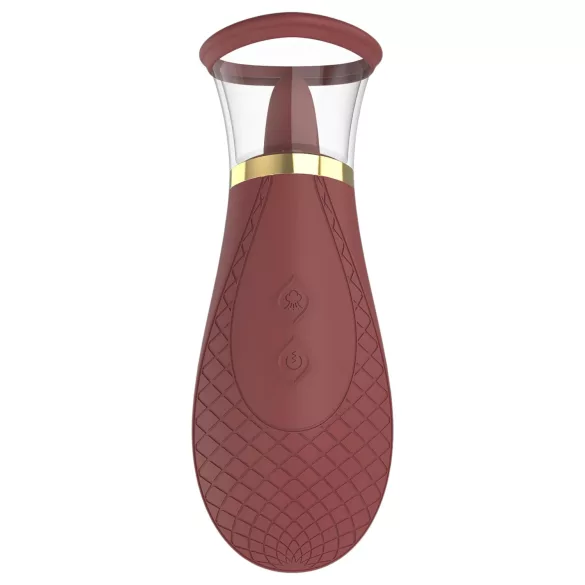 Dreamtoys Roxy - sugande lickvibrator - röd
