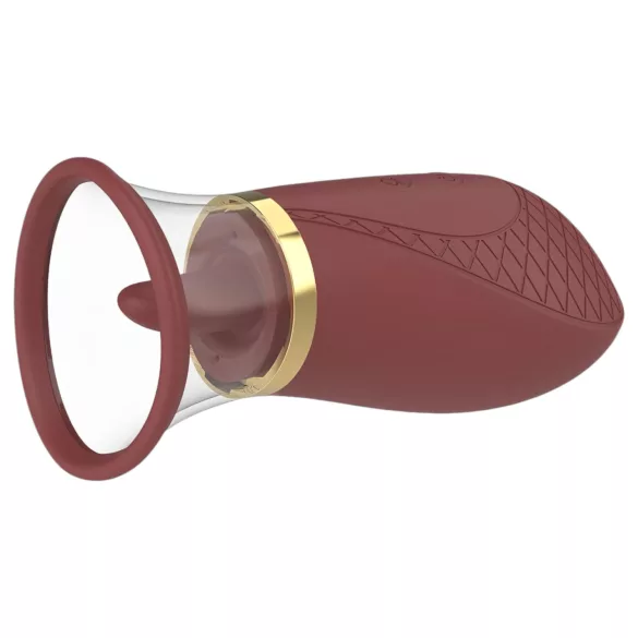 Dreamtoys Roxy - sugande lickvibrator - röd