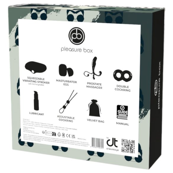 Pleasure Box Love to Play - masturbatorset - 6 delar