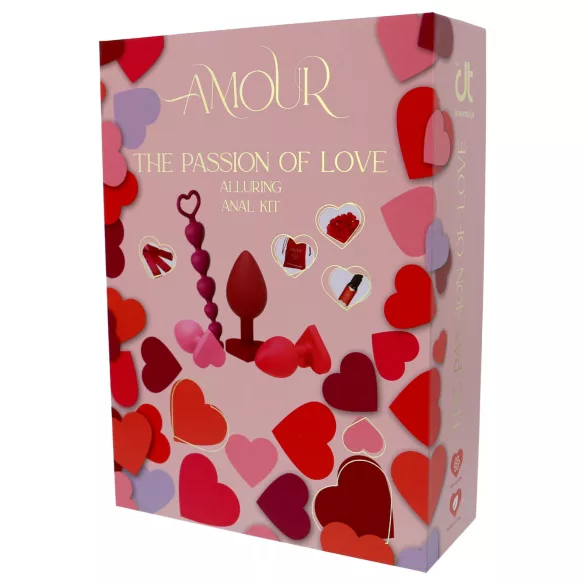 Dreamtoys Amour - analträningspresentset (röd)
