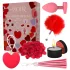 Dreamtoys Amour - hjärtformad vibrator presentset (röd)