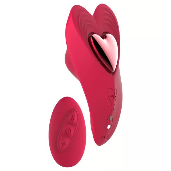 Dreamtoys Amour - bärbart trosvibrator-set (röd)
