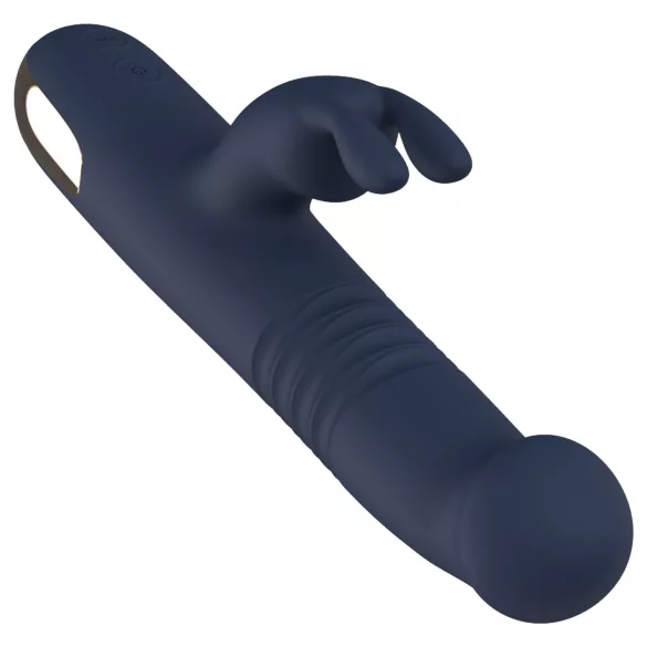 Dreamtoys Goddess Collection - stötvibrator (mörkblå)