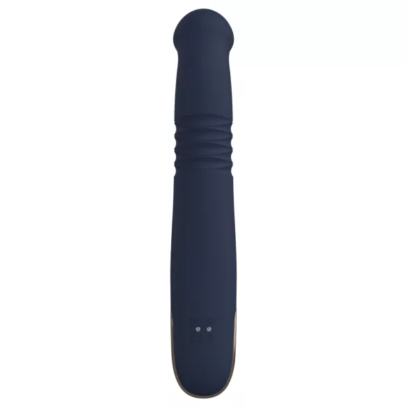 Dreamtoys Goddess Collection - stötvibrator (mörkblå)