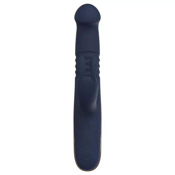 Dreamtoys Goddess Collection - stötvibrator (mörkblå)