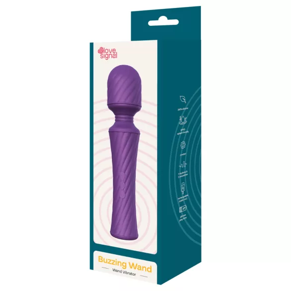 Dreamtoys - vibratorstav med massage - lila