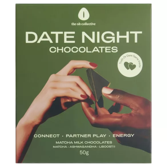 The Oh Collective Date Night Matcha - matcha- och jordgubbschoklad för par (50 g)