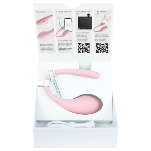 Kiiroo Spot - vibrerande ägg - rosa