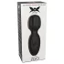 Pixey 2GO - trådlös mini-massagestav vibrator (svart)