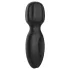 Pixey 2GO - trådlös mini-massagestav vibrator (svart)