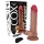 Kiotos Cox Power - vibrerande sprutande dildo med fjärrkontroll (natur)