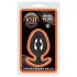 Kiotos - silikon analplugg med expander S (svart)