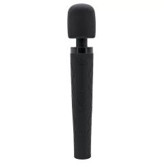 Pixey Deluxe Black Velvet - stavvibrator L (svart)