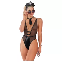   Zôf Police Desire - poliskostym för kvinnor med transparent body (svart)