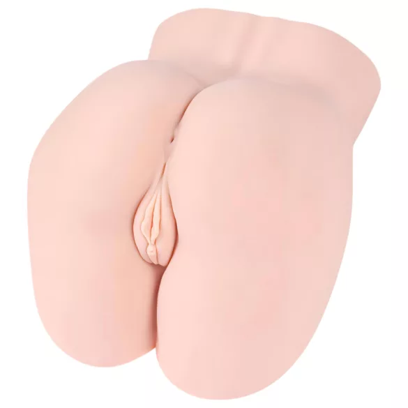 Kokos Hera - realistisk masturbator torso vagina och anal - naturfärg