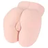 Kokos Hera - realistisk masturbator torso vagina och anal - naturfärg