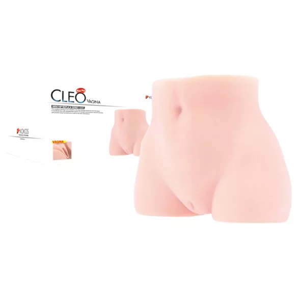Kokos Cleo - realistisk sexdocka torso - vagin - naturfärg