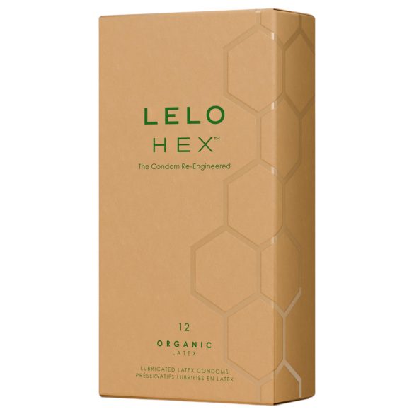 LELO Hex Organic - förstärkande kondomer (12 st)