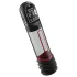 Peak Performa - automatisk penis­pump med rött LED‑ljus (genomskinlig)