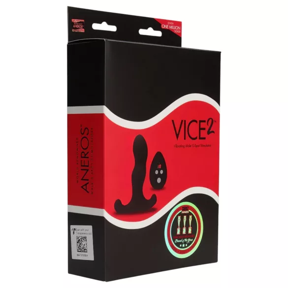 Aneros Vice 2 - Prostatavibrator med G-punktstimulering - svart
