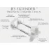 Jes-Extender - penisförlängare original standard - justerbar upp till 24cm