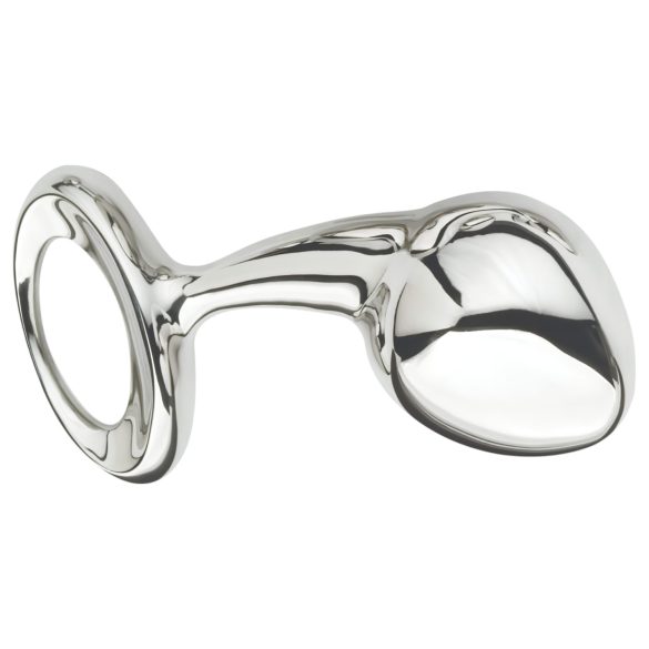 Njoy - analplugg i metall - stor - silver