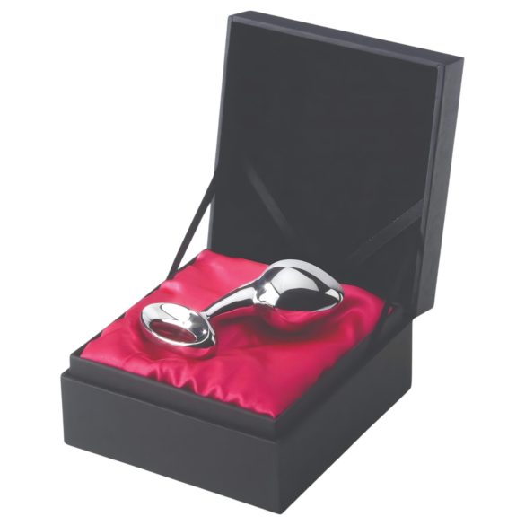 Njoy - analplugg i metall - stor - silver