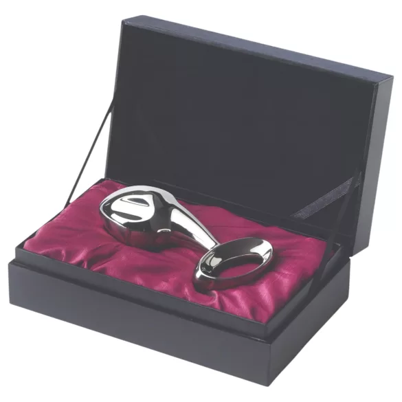 Njoy Pure Plug 2.0 - analplugg metall - silver