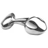 Njoy Pure Plug 2.0 - analplugg metall - silver
