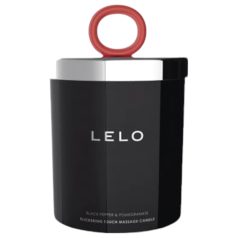LELO - massageljus - granatäpple och svartpeppar - 150g
