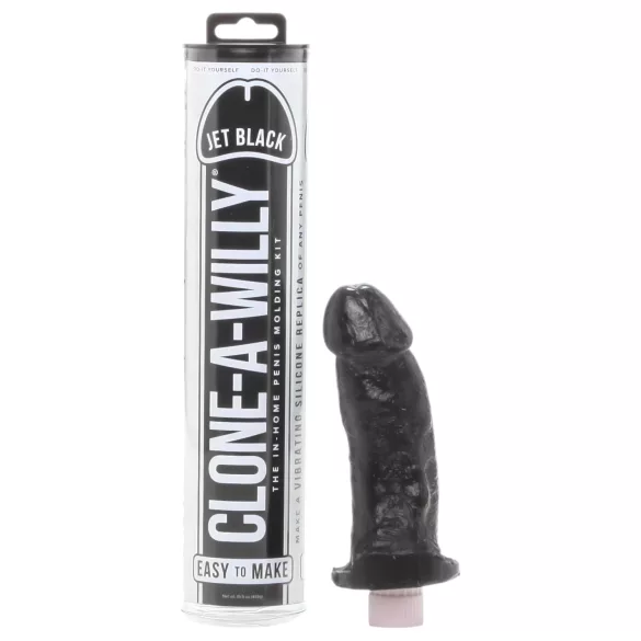 Clone-a-Willy - penisavgjutningssats med vibrator - svart