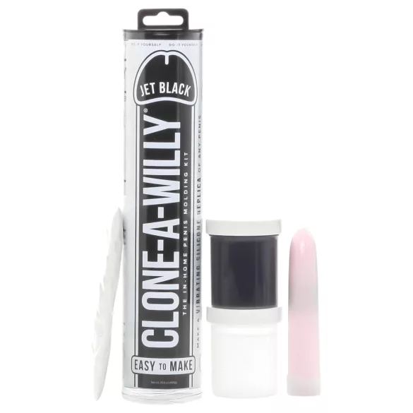 Clone-a-Willy - penisavgjutningssats med vibrator - svart