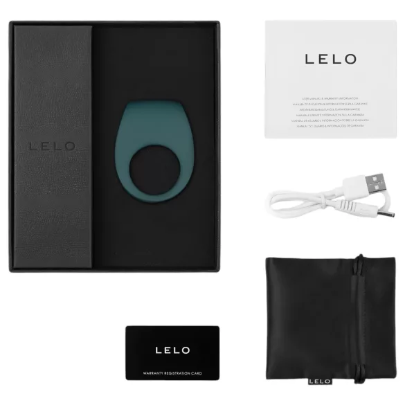 LELO Tor 2 - vibratorisk penisring - uppladdningsbar - grön